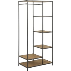 Home4you Seaford 77x45x165 cm clothes rack