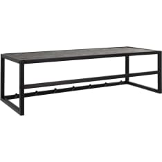 Home4you Seaford 77x28x22cm wall-mounted clothes rack