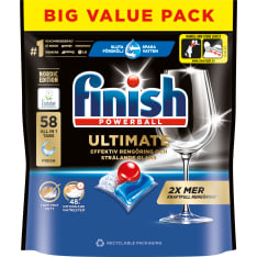 Finish Ultimate All-In-One 58 tab konetiskitabletti