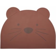 Nuuroo Ester Mahogany silikoni ruokailualusta