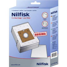Nilfisk Bravo / Action 5 kpl pölypussi