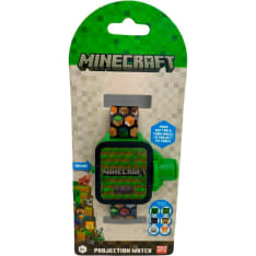 Accutime Minecraft lasten rannekello projektorilla