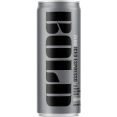 Bold Zero Iced Espresso 250 ml kahvijuoma maidolla ja makeutusaineilla