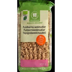 Urtekram Luomu 250g täysjyväwokkinuudeli