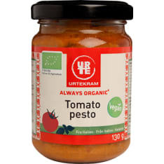 Urtekram Always Organic 130 g luomu punainen pesto