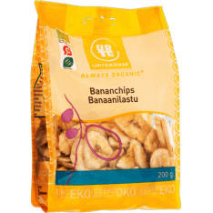 Urtekram organic 200g banana chips