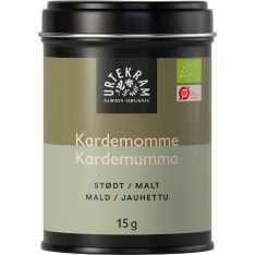 Urtekram 15 g luomu jauhettu kardemumma