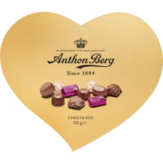 Anthon Berg Kultainen Sydänrasia 155 g suklaakonvehti