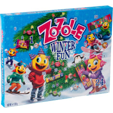 Zozole Winter Fun 380 g karkkijoulukalenteri