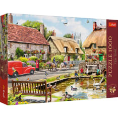 Trefl Premium Plus Tea Time: Summer Village 1000p palapeli