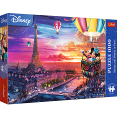 TREFL DISNEY Mikki ja Minni Pariisissa 1000p Premium Plus Palapeli