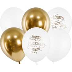 Happy Birthday To You 6 kpl ilmapallo