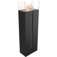 Kratki Romeo Bio fireplace with protective glass