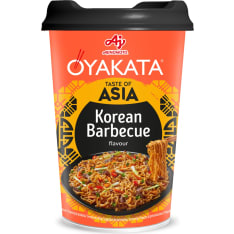 Oyakata Taste of Asia Barbecue-makuinen 93 g kuppinuudeliateria