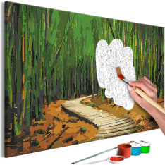Artgeist Wooden Path DIY kangas maalaus