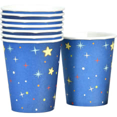 Paper mug 25cl space 8 pcs