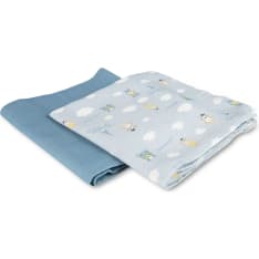 Canpol Babies Bonjour Paris sininen kuvioharso 2 kpl