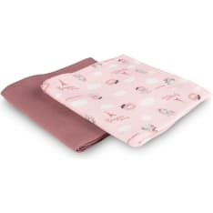 Canpol Babies Bonjour Paris pinkki kuvioharso 2 kpl
