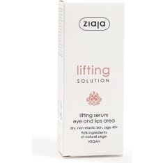 Ziaja Lifting 30 ml kohottava 40+ seerumi silmien ja huulten ympärysiholle 30 ml