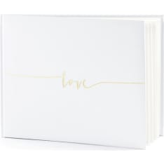 PartyDeco Love guest book