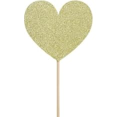 Cupcake toppers Sweet Love - Hearts (1 ctn / 50 pkt) (1 pkt