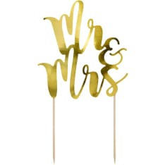 PartyDeco Mr&Mrs kakunkoriste