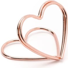 PartyDeco Hearts 10 place card holder