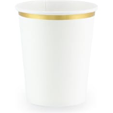 Festive cardboard mug 6 pcs