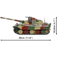 Cobi WWII Panzer VI Ausf. B Königstiger 802-osainen rakennussarja
