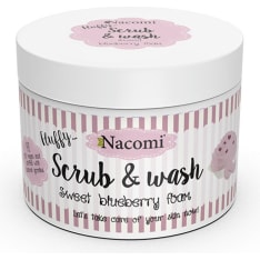 Nacomi Fluffy Scrub & Wash Sweet Blueberry Foam 180 ml