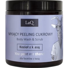 LaQ Goat Wash and Scrub For Men 220 g suihkuvaahto/kuorinta