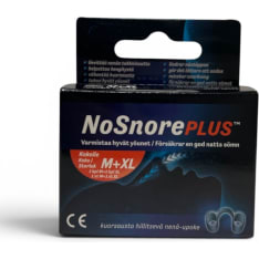 NoSnore PLUS koko 1 M + 1 XL nenäupoke kokeilupakkaus