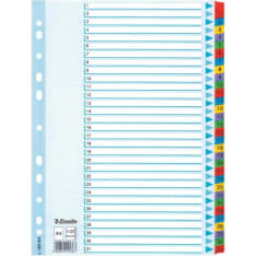 Esselte Mylar A4 1-31 hakemisto