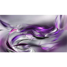 Artgeist Purple Swirls II fototapetti XXL