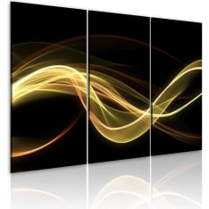 Artgeist A Bright Smoke On A Black Background taulusetti