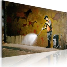 Artgeist Whitewashing Lascaux (Banksy) taulu