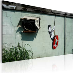 Artgeist Boy On A Swing (Banksy) taulu