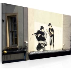 Artgeist Sniper And Boy (Banksy) taulu