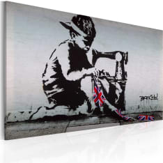 Artgeist Union Jack Kid (Banksy) taulu