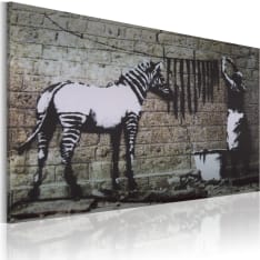 Artgeist Zebra Pesu (Banksy) taulu