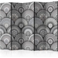 Artgeist Room Divider: Mandalas 5-osainen sermi