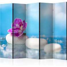 Artgeist Pink Orchid And White Zen Stones 5-osainen sermi