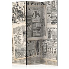 Artgeist Vintage Newspapers 3-osainen sermi