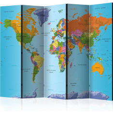 Artgeist Colourful Geography 5-osainen sermi