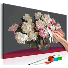 Artgeist White Flowers In A Vase DIY kangas maalaus
