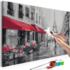 Artgeist Rainy Paris DIY kangas maalaus