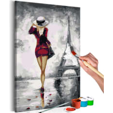 Artgeist Parisian Girl DIY kangas maalaus