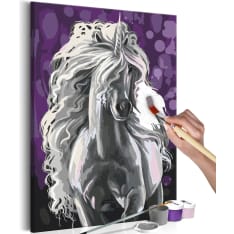 Artgeist White Unicorn DIY kangas maalaus