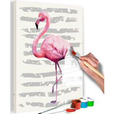 Artgeist Beautiful Flamingo DIY kangas maalaus
