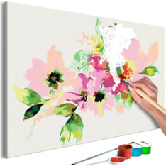 Artgeist Colourful Flowers DIY kangas maalaus